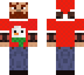 thewoodman christmas snowmanwith santa hat