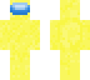 yellow among us character