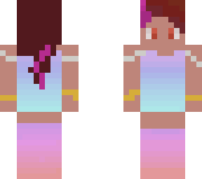 a girl who took a long time to blend
