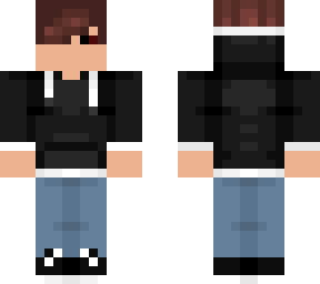 black hoodie boy