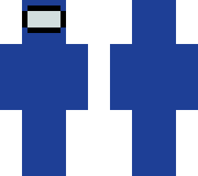 blue among us charecter (fixed) now its fixed