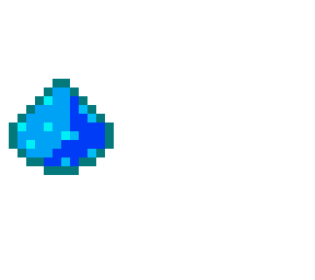 blue stone with white background really coool