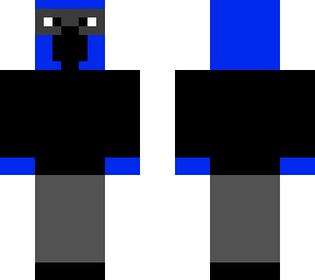 blue with glasses