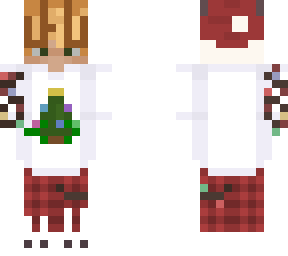 brown hair christmas skin (boy)