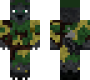camo wolf