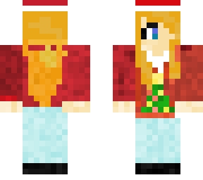 christmas backwards skin