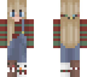 christmas girl skin