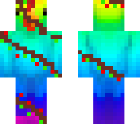 christmas rainbow chicken