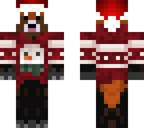 christmas red panda