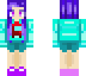 cyan girl - fixed