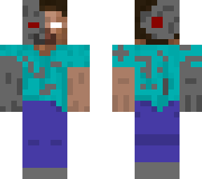 cyborg herobrine