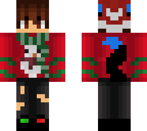 daniel wolf christmas skin :3