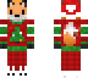 fox christmas sweater