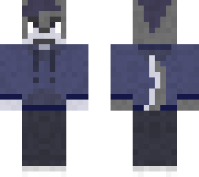 furry gray wolf