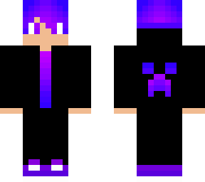 galaxy creeper boy