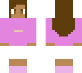 girl in pink hoodie w/ white bottom