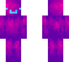 glowy blue and purple guy
