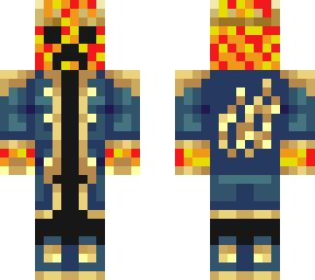 golden fire skin