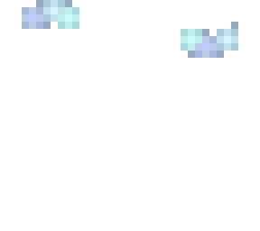 hat base - flower crown - winter icey blues