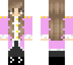 just a random skin ( i did not make the hair i found it)