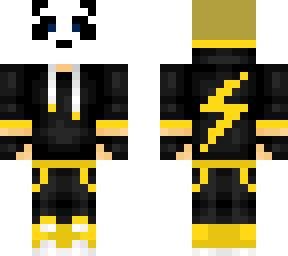 lightning boii with panda mask