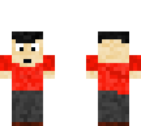 little person minecraft with eyes