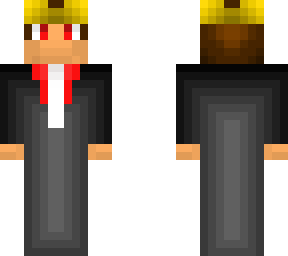 official xsudios minecraft skin (3px) (suit edition)
