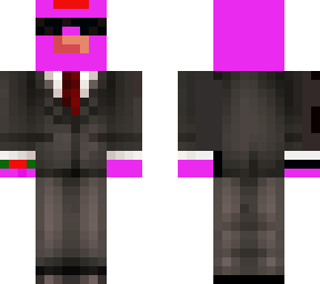 pingu with a suit (pink)