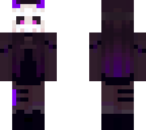 purple skull mask
