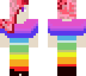 rainbow girl