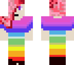 rainbow girl