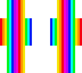 rainbow person