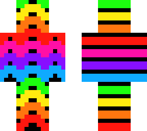 rainbow stripes