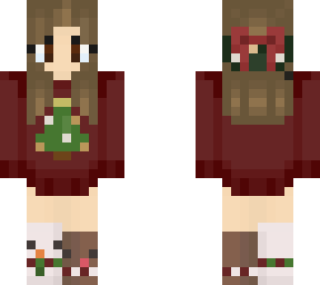 real me with christmas outfit edition