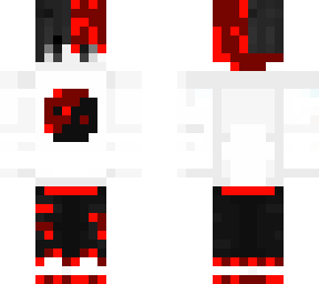 red and black ying yang dude