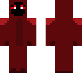 red hooded figure