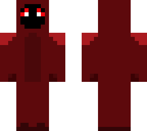 red hooded figure