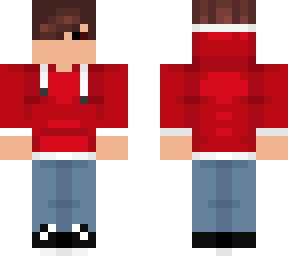 red hoodie boy