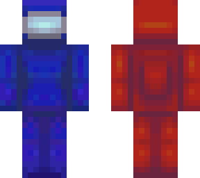 red or blue