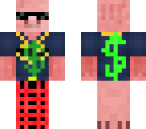 red swag piggy