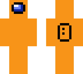 skin among us naranja // by: tilber12345