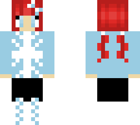 skinmas day 14 snowflake girl