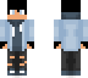 sky blue boy (clothes not mine)