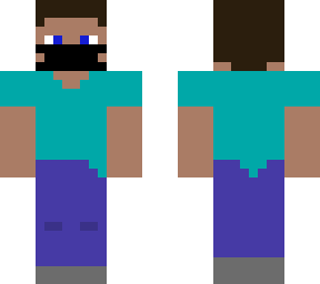 steve mit maske