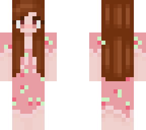 that one strawberry dress from tiktok (finished)