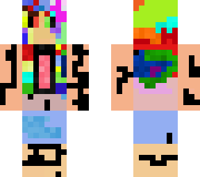 the rainbow animatronic
