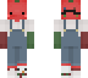 tomato christmas overalls