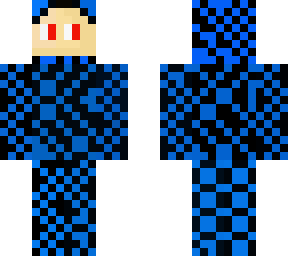 trevor's cool blue and black skin