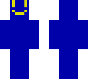weird blue guy