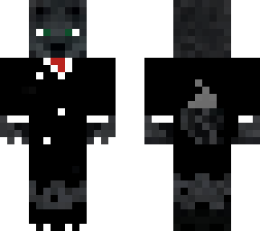 wolf with suit